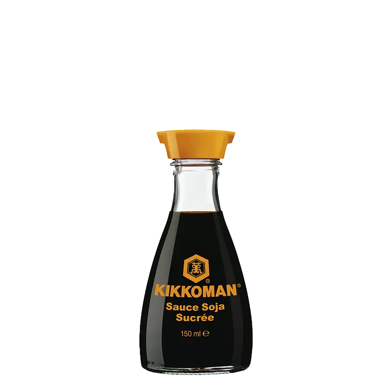 PACK_KIKKOMAN_SAUCE_SOJA_SUCREE_CARAFE_150ML