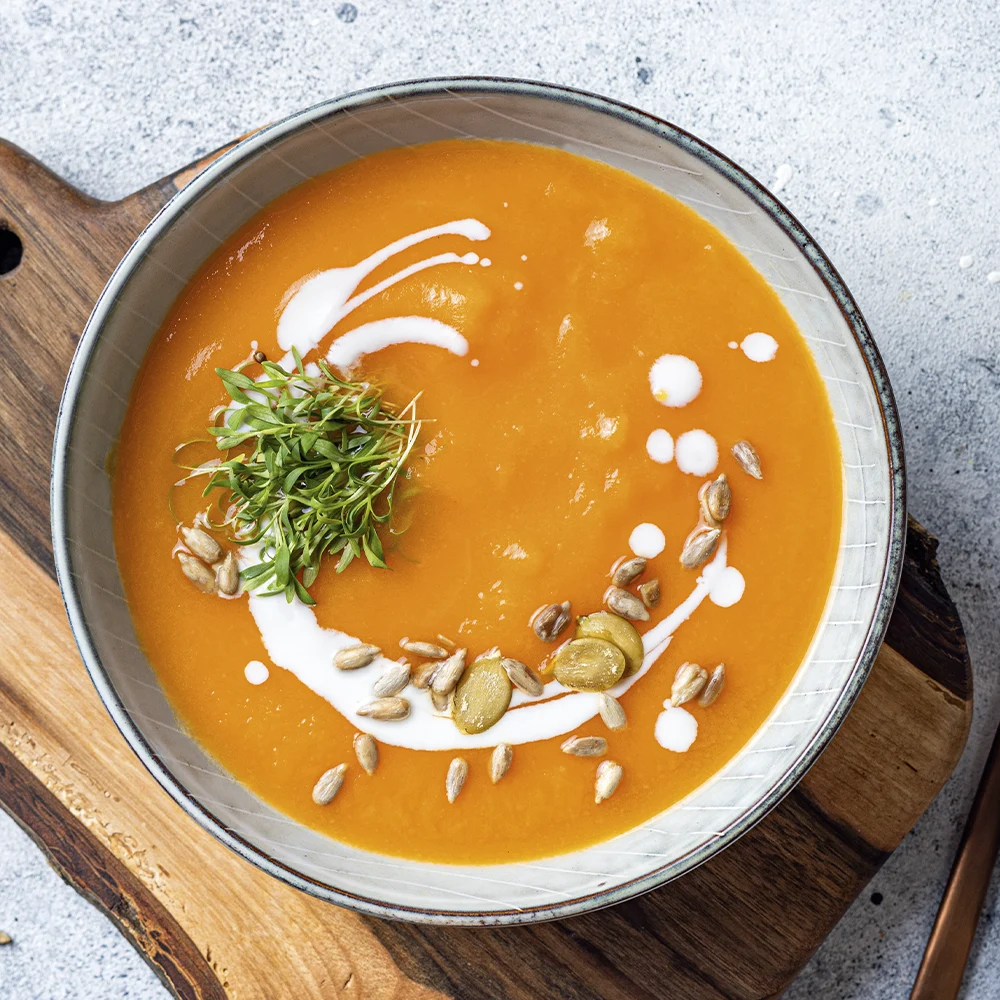 Velouté de Carottes au Lait de Coco