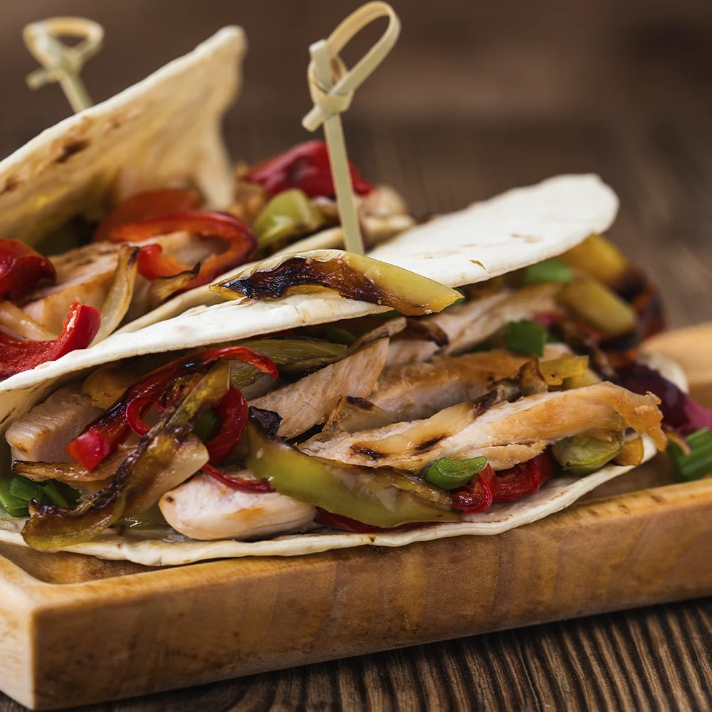 Fajitas au Poulet DE_POULET