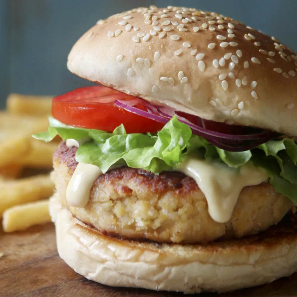 BURGER AU MISO ET AU TOFU