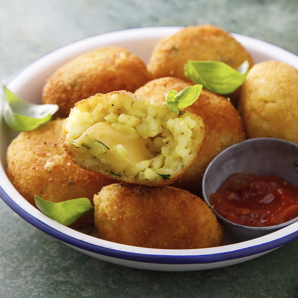 Arancinis Panko au Butternut et Fromage