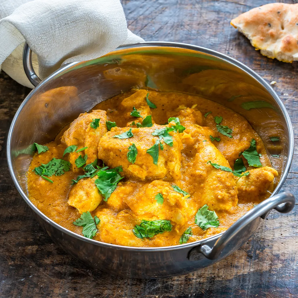 Curry Korma express au poulet ou légumes