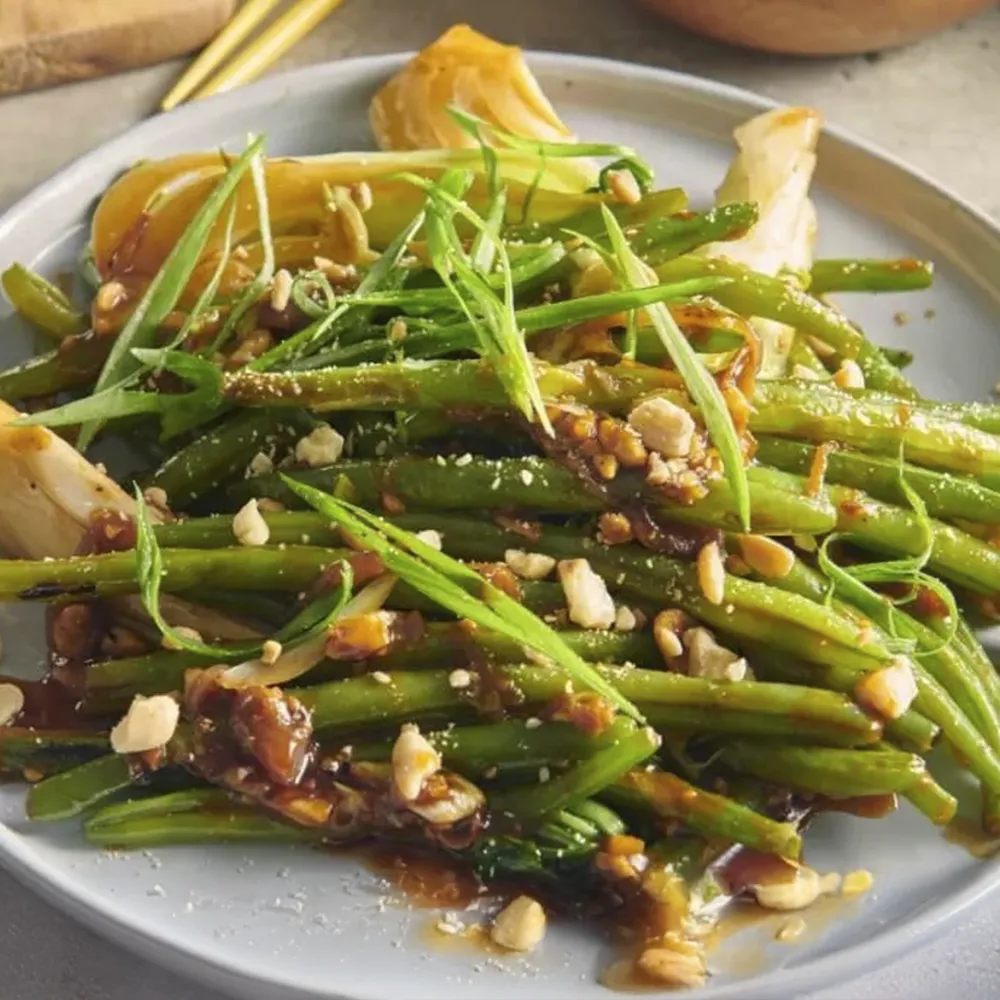 Haricots Verts Sautés Teriyaki