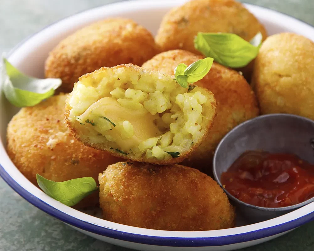 Arancinis Panko au Butternut et Fromage