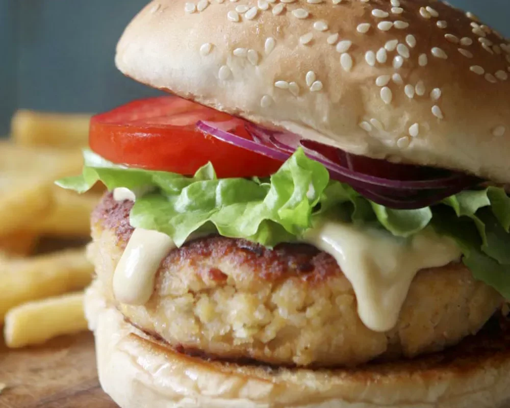 BURGER AU MISO ET AU TOFU