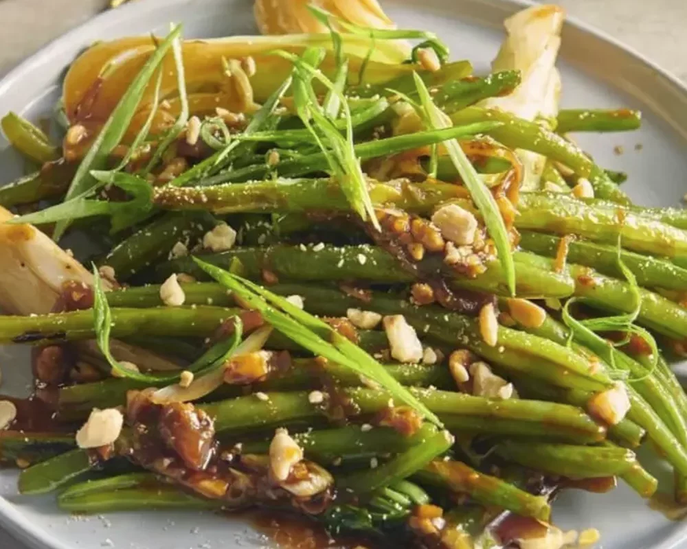 Haricots Verts Sautés Teriyaki