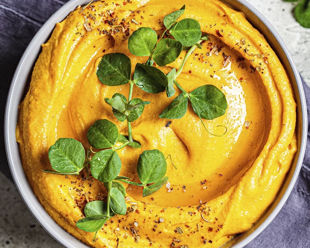 Houmous au curry