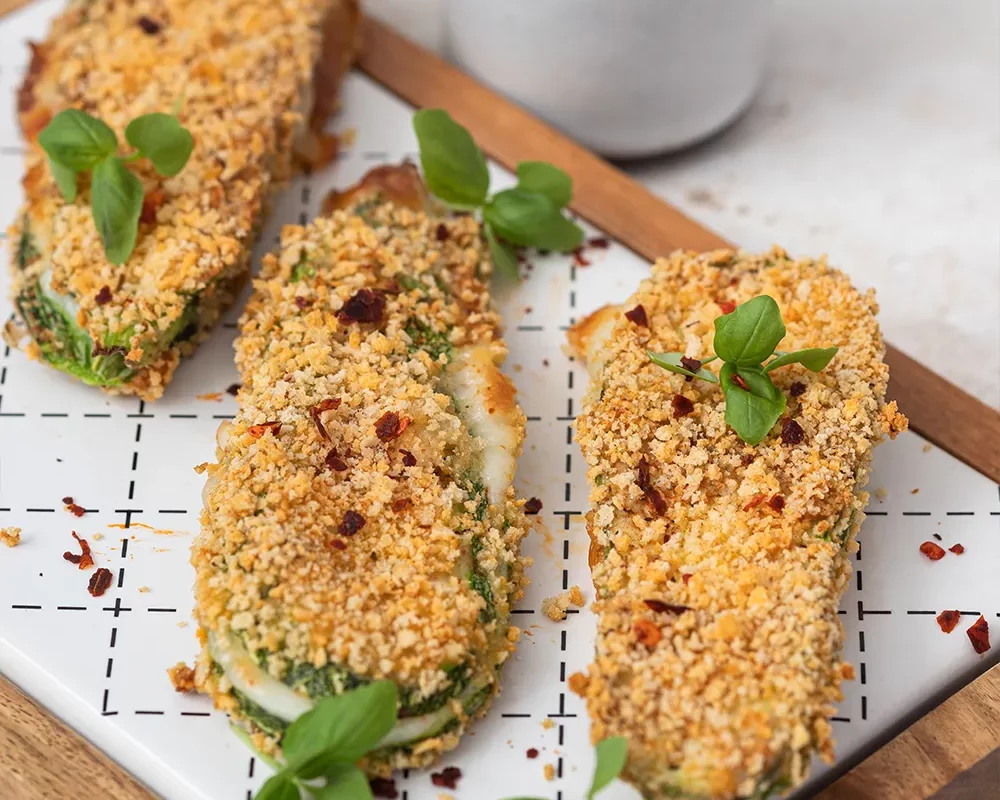 Légumes panés au Panko