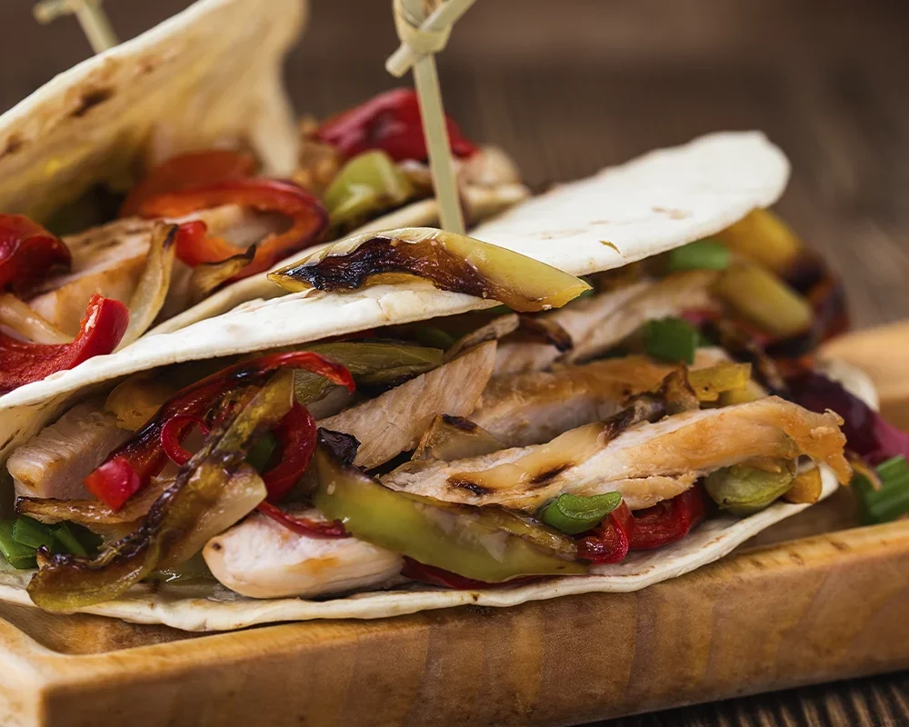 Fajitas au Poulet DE_POULET