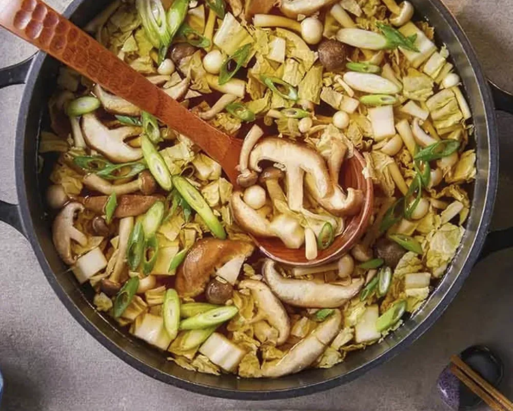 Shabu Shabu Boeuf Légumes